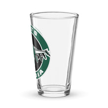 Load image into Gallery viewer, Jets Media Shaker pint glass
