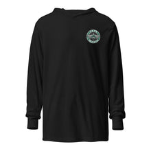 Load image into Gallery viewer, Jets Media Hooded long-sleeve tee