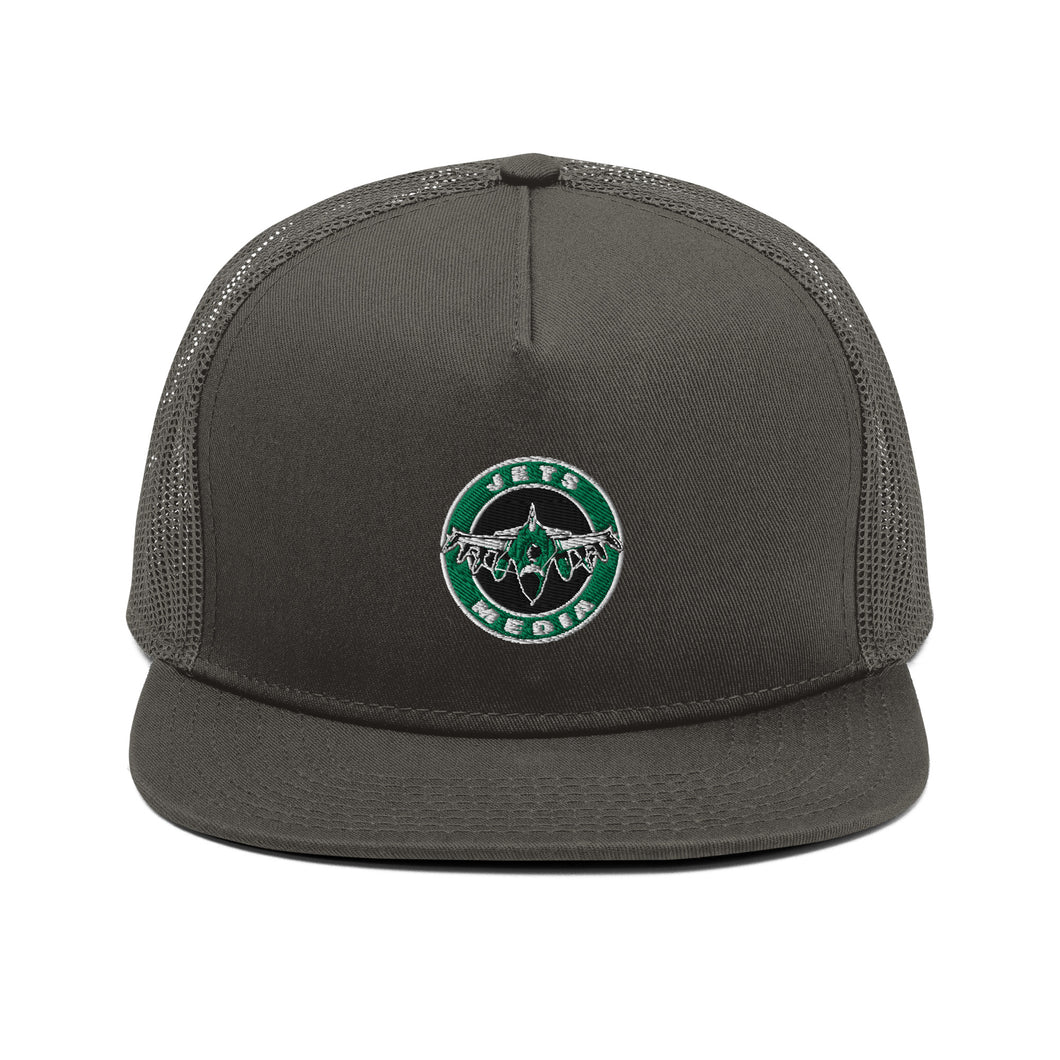 Jets Media Mesh Back Snapback