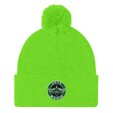 Load image into Gallery viewer, Jets Media Pom-Pom Beanie
